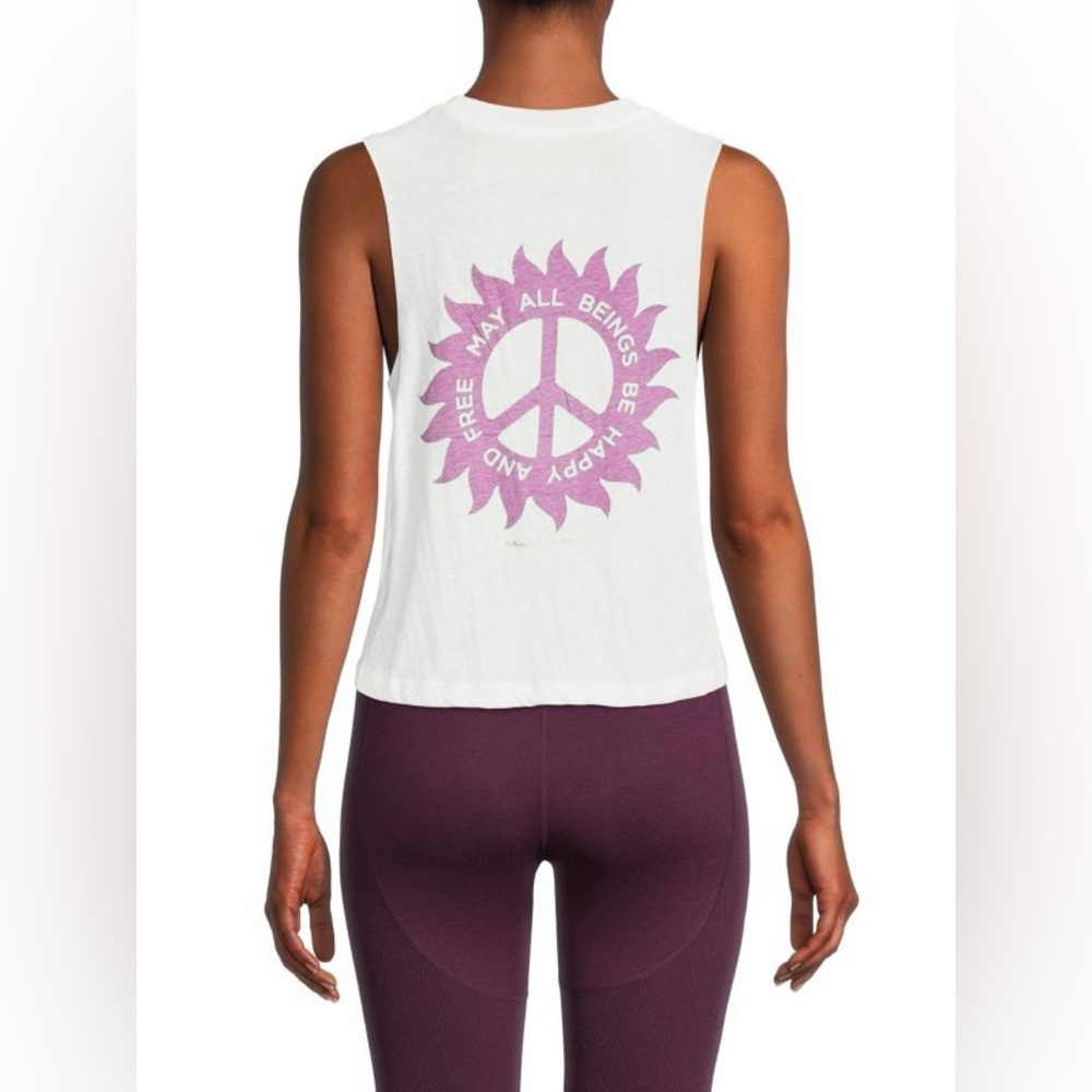SPIRITUAL GANGSTER May All Beings Be Happy & Free Peace Muscle Tank Top #5